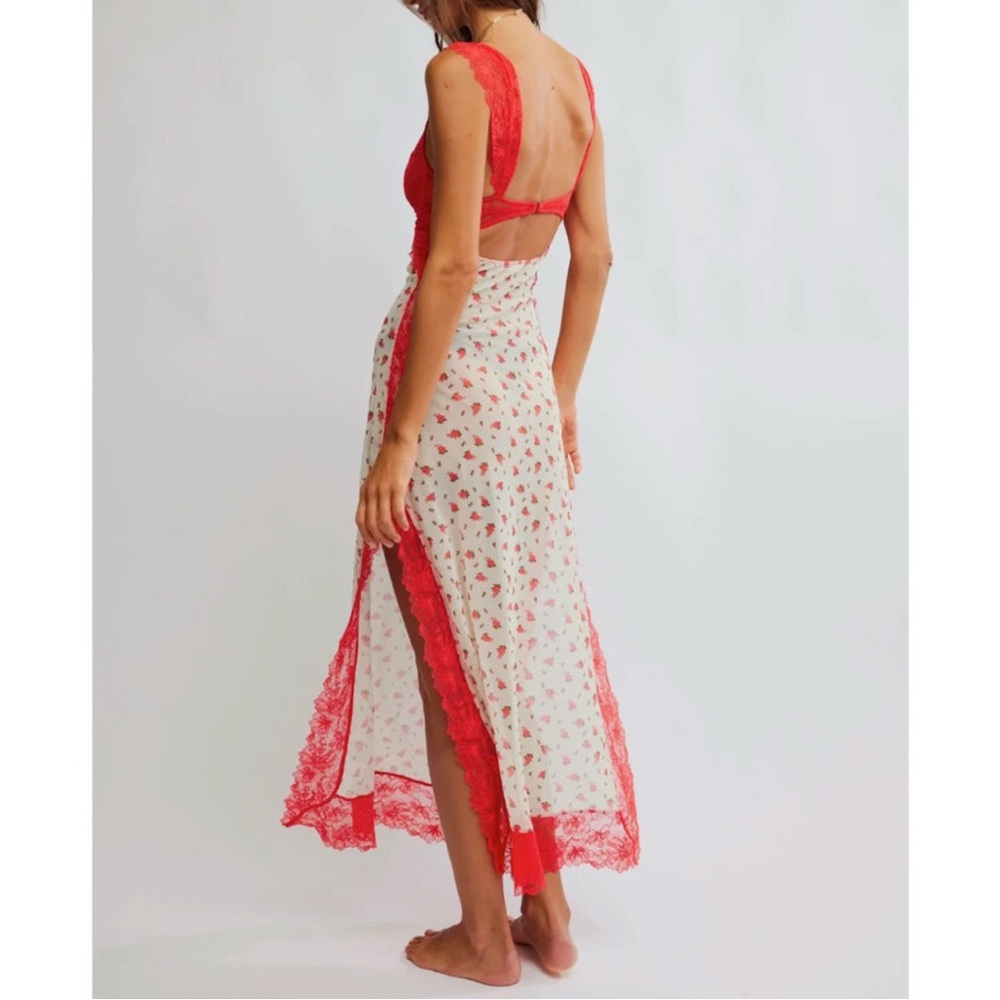 free people intimately 'suddenly fine' maxi slip - Picture 3 of 6